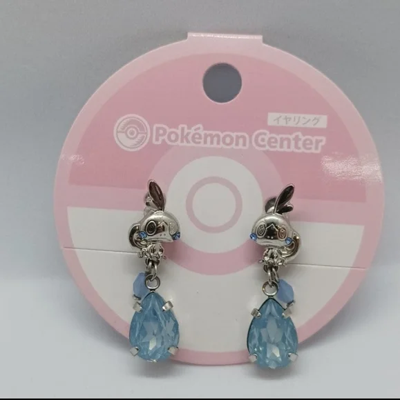 Pokemon Center  Pokemon  Clip on Earrings   Sobble - Picture 5 of 6